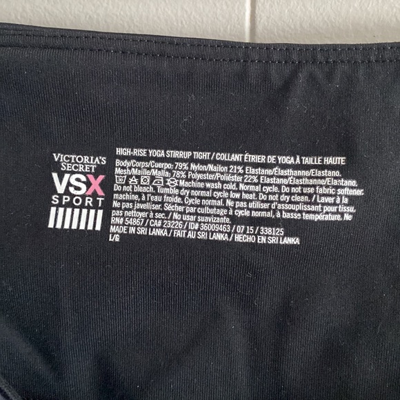 Victoria’s Secret Sport High-rise stirrup legging size L - Picture 7 of 7